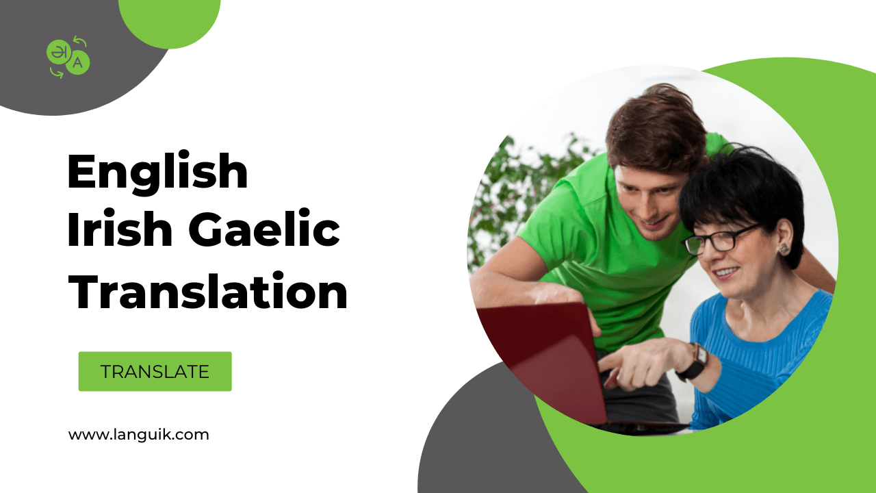 English - Irish Gaelic Translation | Languik